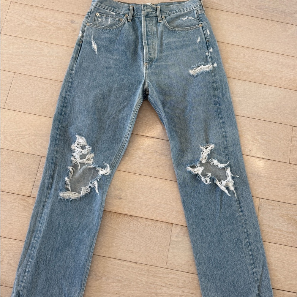 Agolde Light Blue Denim Jeans